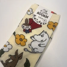 Moomin Valley Character Ladies Novelty Cartoon Socks UK 4-7 - Christmas gift 