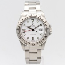 [2637] Rolex Explorer 2 40 mm - 16570 scatola e documenti 1990 bianco orologio da uomo Oyster