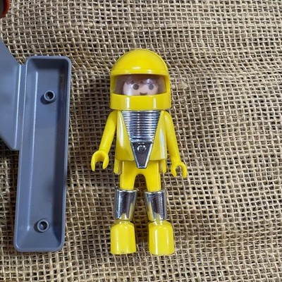 PLAYMOBIL Vintage Playmospace - Planeur Spatial 3509 Avec Cosmonaute Et Robot - Années 1980