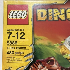 **New Sealed** Rare Lego 5886 Dino T-Rex Hunter Retired