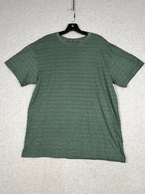 Men's Alpha Beta Green Short Sleeve T-Shirt Size XL - RN# 96415 - Textured