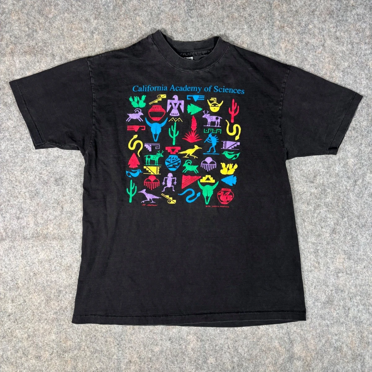 専用90svintage USA製 Gallery  ART Tee 25+ Arts & Crafts Graphic Tee 1990s Vintage T-Shirts for Men for