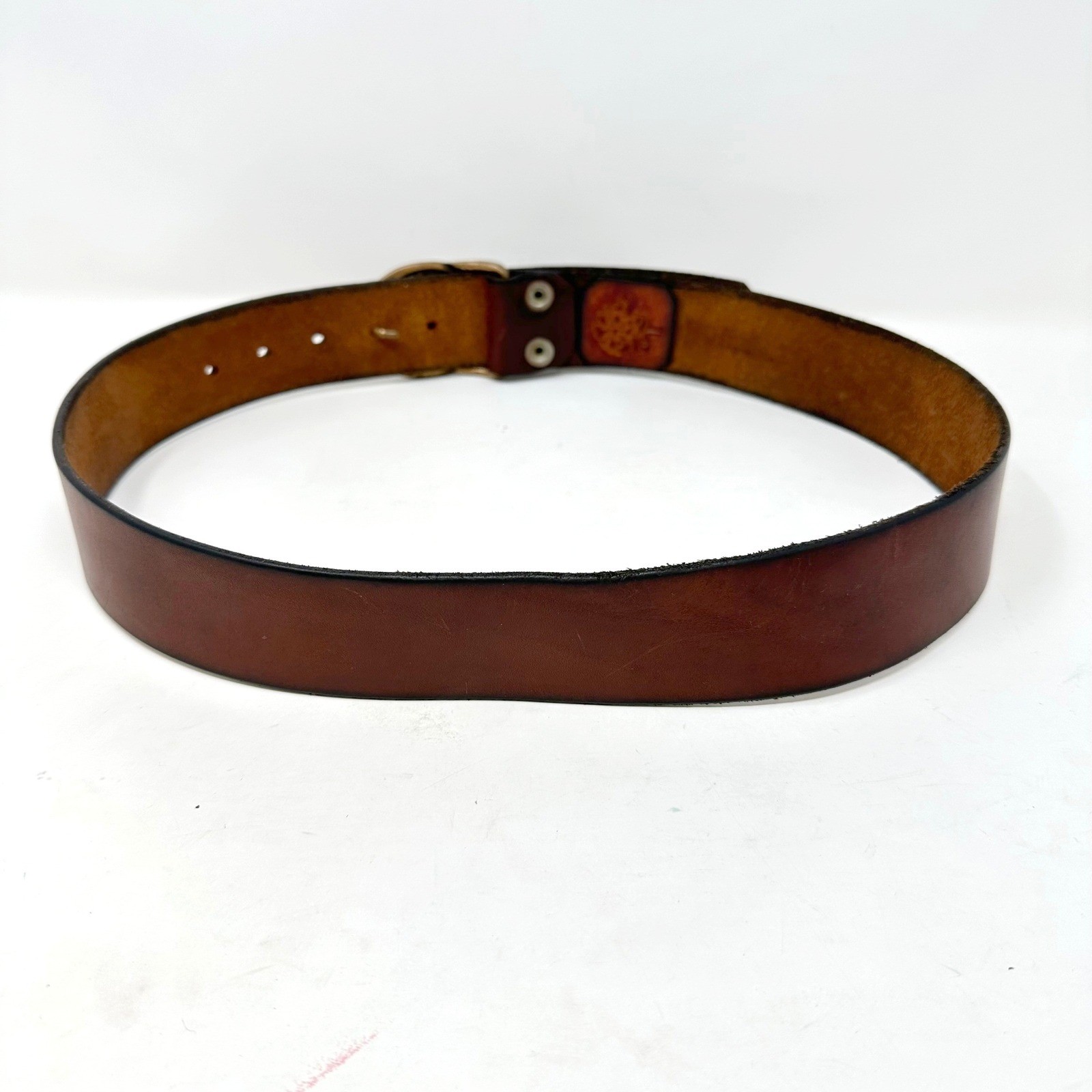 Vintage Tech Ether Guild Sativa Solid Brass Buckl… - image 4