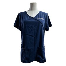 Urbane Ultimate Women  s Scrub Top Medical Uniform Medium Blue