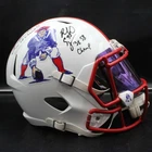Rodney Harrison/Richard Seymour Signed Full Size Helmet Patriots BAS D13797
