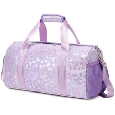 Dance Bag for Girls Soft Fluffy Travel Duffel Bag for Girls Sports Gym Bag Ba...