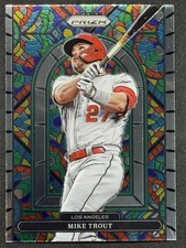 2022 Panini Prizm - Stained Glass Mike Trout #SG-5