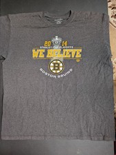 Boston Bruins 2014 Stanley Cup Playoffs Shirt (XL) - We Believe