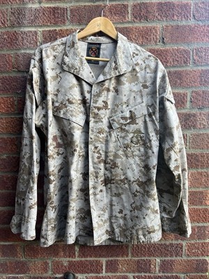 USMC Desert Marpat Shirt Med/Reg By Propper Intl Used G1