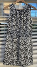 H&M shift Dress Size 6 Black & White Dress -party smart office evening BNWOT