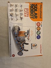 STEM Toy Lucky Doug Solar Power Robot Educational 12-In-1 Kit Age 8