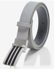 Adidas 3-Stripes Tour Golf Belt JJ3848 Reversible OSFM Grey