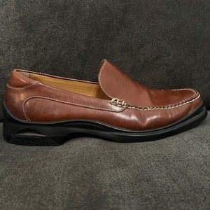 Cole Haan Nike Air Loafers Mens 10 Brown Leather Slip On Moccasin Toe Comfort Cole Haan | Shoes | Cole Haan Loafer In Brown Leather Slipon  main image 3
