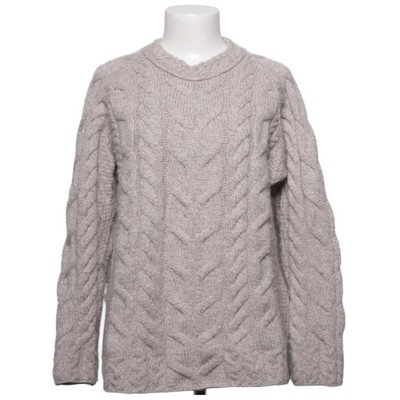 Aran Woollen Mills, Strickpullover, Größe: XL, Beige, Merinowolle #aCp