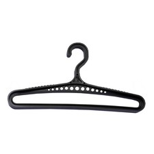 Innovative Scuba Concepts Girder Wetsuit Hanger with Top Shoulder Ribbing, Black
