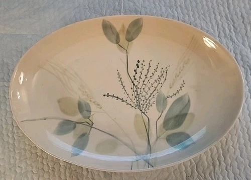 MCM Red Wing True China Merrileaf Oval Serving Platter No Damage