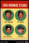 1963 Topps #496 Steve Dalkowski Rookie Stars 6 - EX/MT