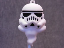 Star Wars Halloween NEW * Ghost Stormtrooper Clip * Blind Bag Key Chain Monogram