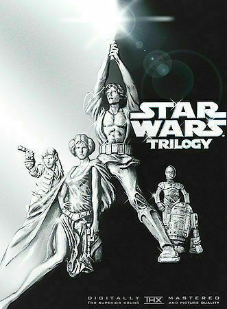 Star Wars Trilogy (DVD, 2004, 4-Disc Set, Widescreen Edition