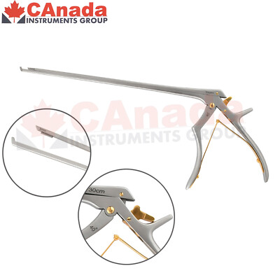 Kerrison Rongeur 30 Cm 1mm 40° Up Double Action Surgical Instrument Sharp Steel 