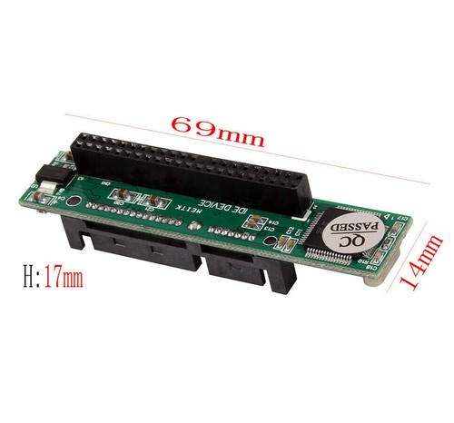 2.5'' Laptop 44 Pin IDE HDD SSD To 22pin SATA Hard Drive Converter Adapter - Picture 4 of 4