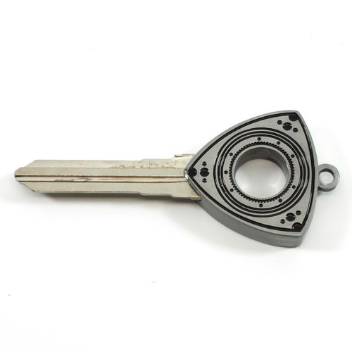 ROTOR KEY BLANK FITS: 1983-1987 SILVER - MAZDA RX-7 FB GS GSL GSL-SE 12A 13B - Picture 5 of 8