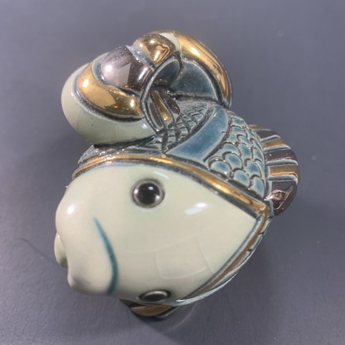 De Rosa RINCONADA Artisan Fish Trinket with Little Fish Trinket Charm Box 1600 - Picture 5 of 16
