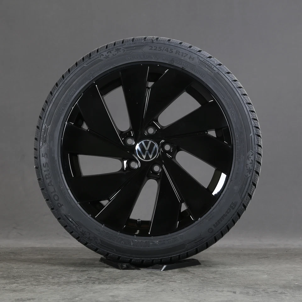 17 Zoll Winterräder original VW Golf 8 VIII Belmont 5H0601025BE Winterreifen - Bild 3 von 4