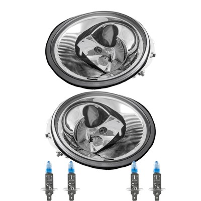 Scheinwerfer Set inkl. Premium Lampen für VW New Beetle Cabriolet 1Y7