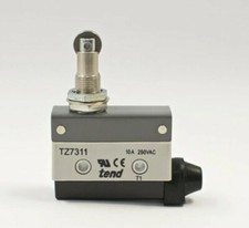 TEND TZ-7311 Limit Switch, Panel Mount Roller Plunger, 10A 250VAC New