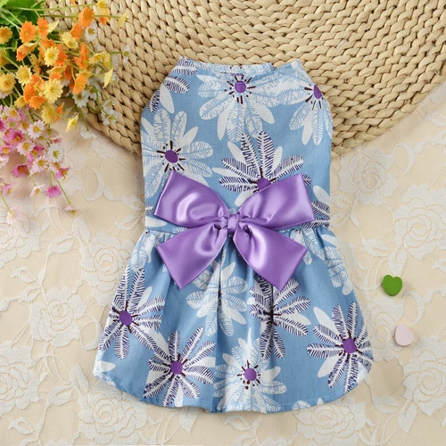 Pet Clothes Summer Small Dog Cat Dress Cute Princess Chihuahua Puppy Skirt🎀 - Picture 54 of 57