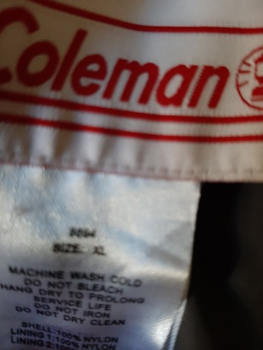 Coleman Coat with hood size XL - Picture 4 of 7