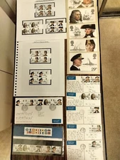 GB QE II MNH/USED 1982 Maritine Heritage  PHO Cards, 1st Day Cover etc.