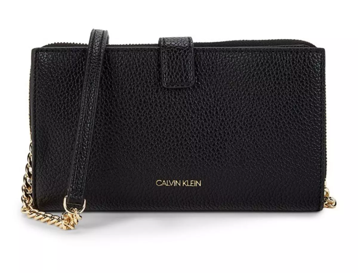 Calvin klein saffiano wallet deals
