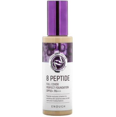 Enough Feuchtigkeitsspendende mit 8 Peptiden SPF 50+ PA++ Farbton 23, 100 ml