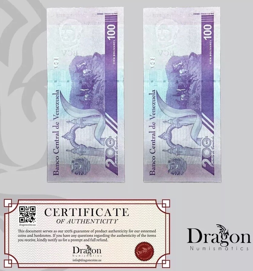 Venezuela 100 Banconote Digitali 2021 Qty 25 Circa 100 Milioni Di - Foto 13