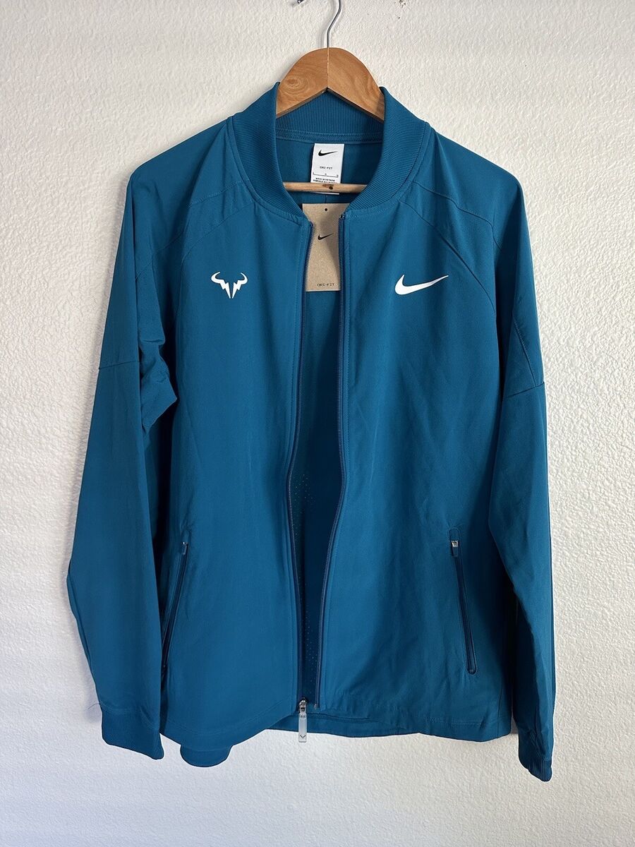 Nike Rafael Nadal Tennis ADV Dri-Fit Court Jacket French Nike Rafael Nadal Tennis ADV Dri-Fit Court Jacket French