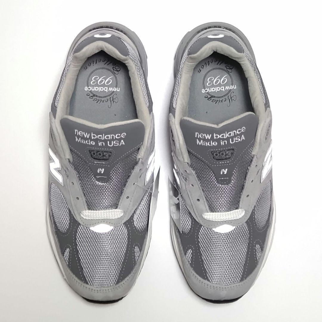 New Balance 993 Gray US9 2E WIDE