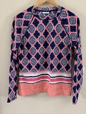 Cabana Life 50 UV Protection Long Sleeve Swim Top Size L