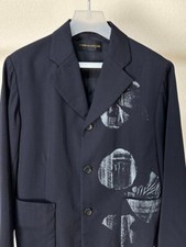 COMME des GAR ONS Printed Tailored Jacket   AD1995   Vintage