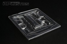 RC Drift Car Body Shell Parts 1:10 RB26 Nissan Engine Bay Clear NEW APlastics