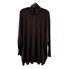 LuLaRoe Turtleneck Top Long Dolman Sleeve Brown Size Medium
