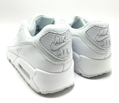 Size 10 - Nike Air Max 90 Triple White W for sale online | eBay