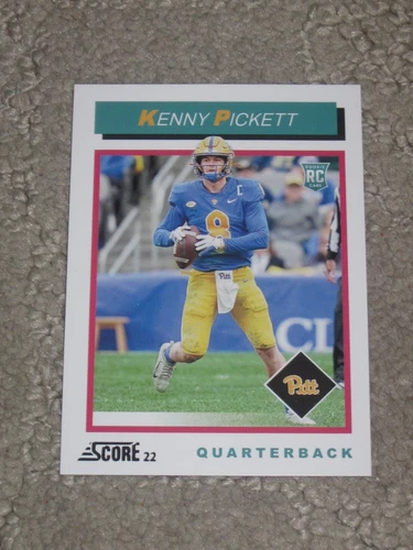2022 Score Throwback Kenny Pickett #TB1 Rookie