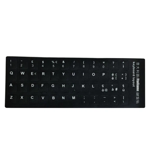 English Keyboard Sticker Letters No Reflection Quality Black New 10 αс, Q6F5