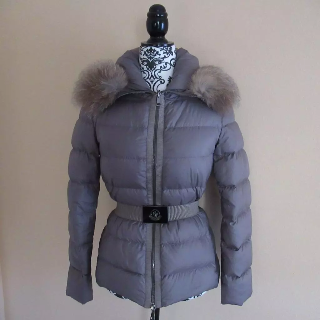 Moncler top fox fur