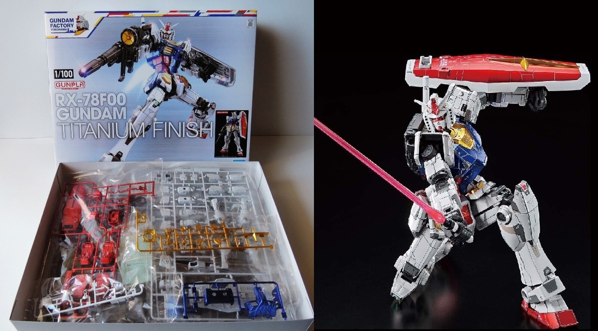 Gundam Factory Yokohama 1/100 RX-78F00 Gundam Titanium
