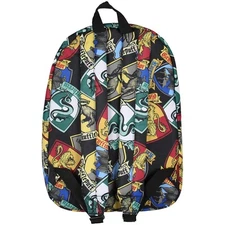 Bioworld Harry Potter Hogwarts House Crests And Banners Backpack NEW IN STOCK