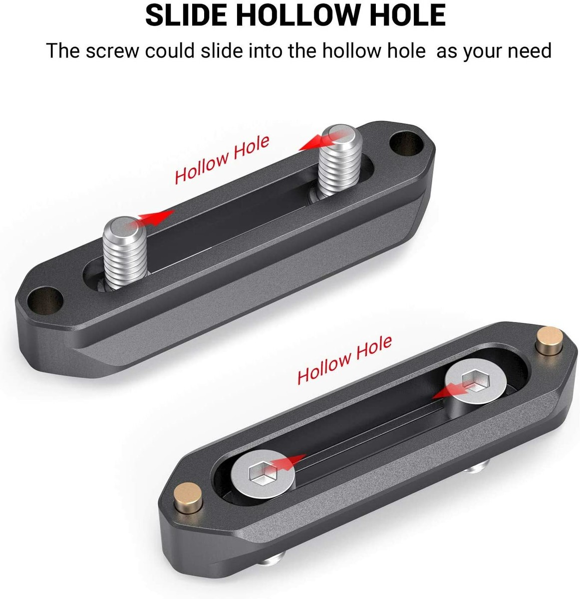SmallRig Rail de sécurité à dégagement rapide 7cm – 1195 SmallRig Rail de sécurité à dégagement rapide 7cm – 1195
