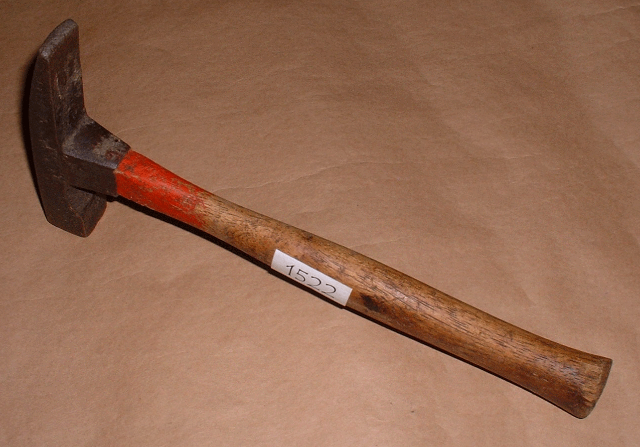 Brick Mason Hammer with a Wood Handle eBay